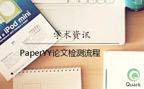 PaperYY论文检测流程